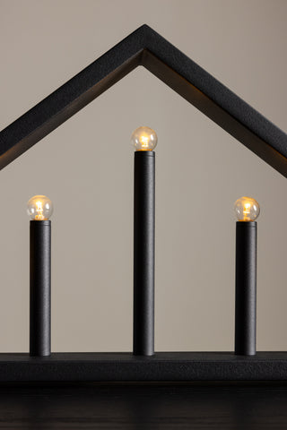 Venture Home Sankt Anton Bordslampa - Matt Svart / Metall