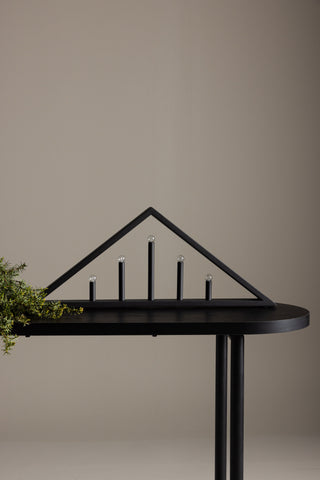 Venture Home Sankt Anton Bordslampa - Matt Svart / Metall
