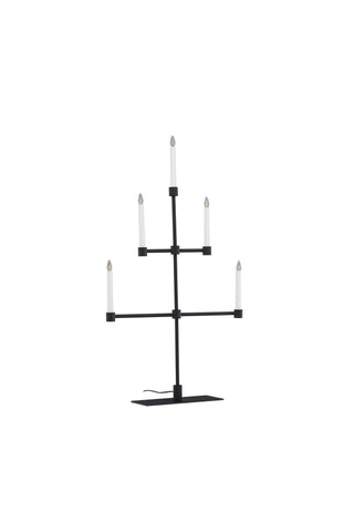 Venture Home Avoriaz Bordslampa - Matt Svart / Metall