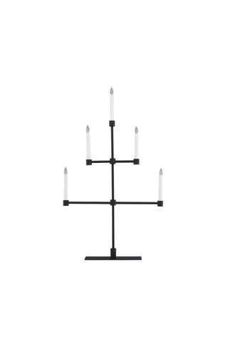 Venture Home Avoriaz Bordslampa - Matt Svart / Metall