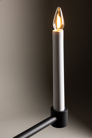 Venture Home Avoriaz Bordslampa - Matt Svart / Metall