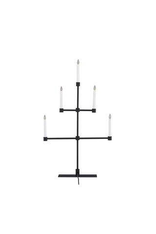 Venture Home Avoriaz Bordslampa - Matt Svart / Metall