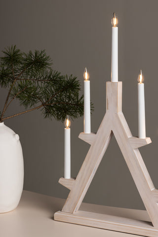 Venture Home Val Thorens Bordslampa - Whitewash / Furu