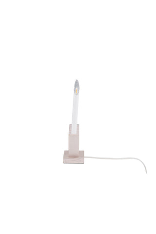 Venture Home Verbier Bordslampa - Whitewash / Furu