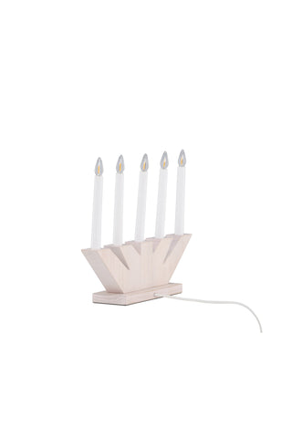 Venture Home Verbier Bordslampa - Whitewash / Furu