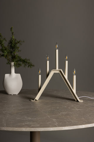 Venture Home Åre Bordslampa - Beige / Metall