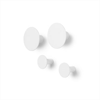 PONTO Väggkrok Set/4, Lily White