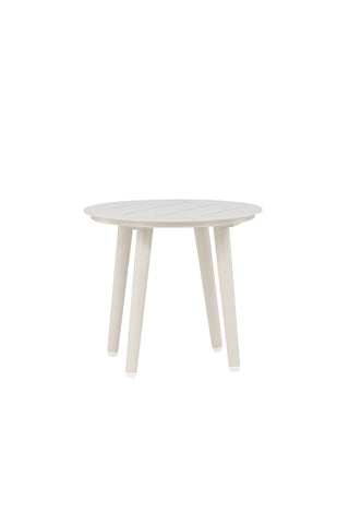 Venture Home Lina Runt Sidobord ⌀40 cm - Beige