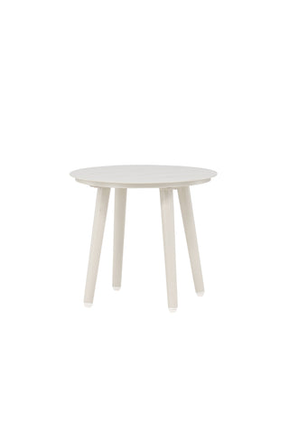 Venture Home Lina Runt Sidobord ⌀40 cm - Beige