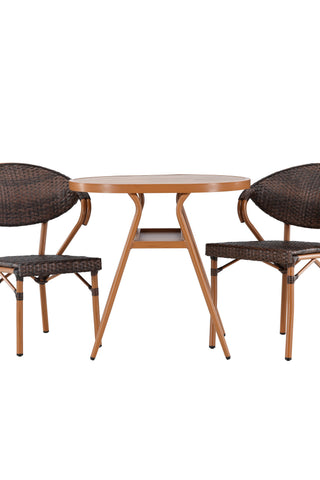 Venture Home Abrantes Cafeset - Brun / Brun