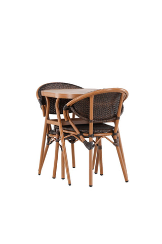 Venture Home Abrantes Cafeset - Brun / Brun