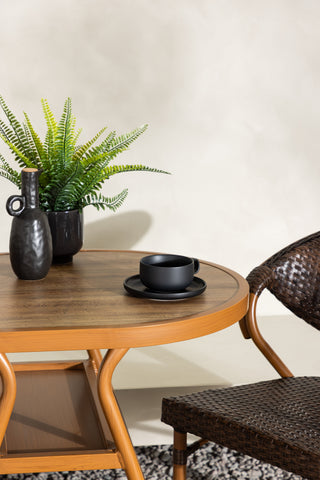 Venture Home Abrantes Cafeset - Brun / Brun