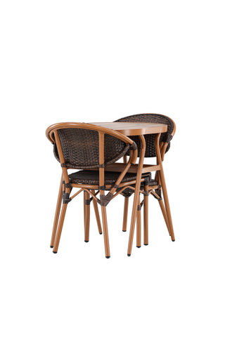 Venture Home Abrantes Cafeset - Brun / Brun