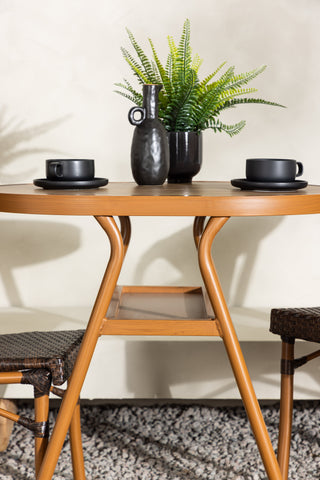 Venture Home Abrantes Cafeset - Brun / Brun