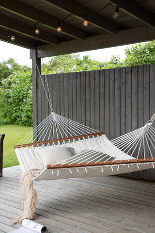 Venture Home Hedvig Hängmatta Dubbel Offwhite