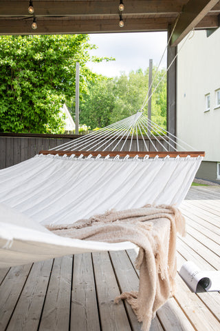 Venture Home Hedvig Hängmatta Dubbel Offwhite