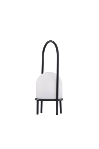 Venture Home Colie Bordslampa ø19*43cm - Svart/vit /