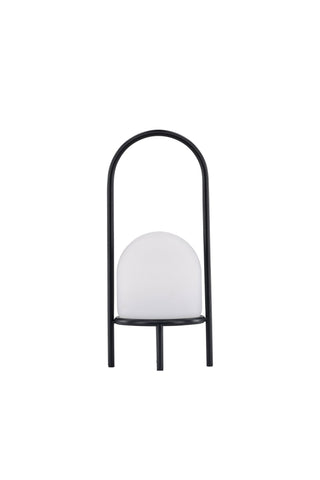 Venture Home Colie Bordslampa ø19*43cm - Svart/vit /