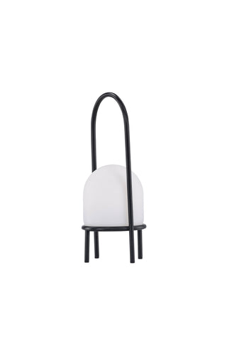 Venture Home Colie Bordslampa ø19*43cm - Svart/vit /