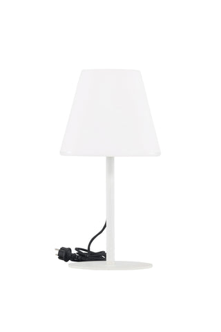 Venture Home Moris Bordslampa ø28*52cm - Vit/Vit/