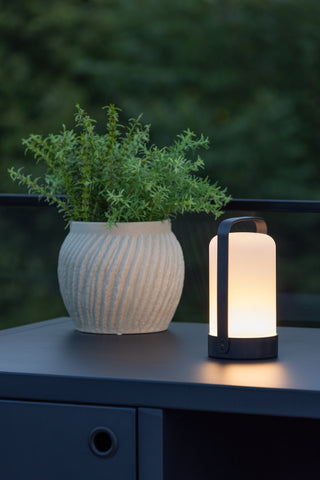 Venture Home Fern Bordslampa ø12*22cm - Svart/vit /