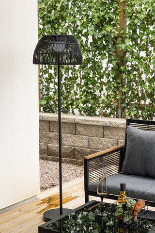 Venture Home Mabis Golvlampa ø40*150cm - Svart/svart /