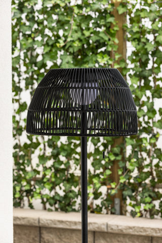 Venture Home Mabis Golvlampa ø40*150cm - Svart/svart /