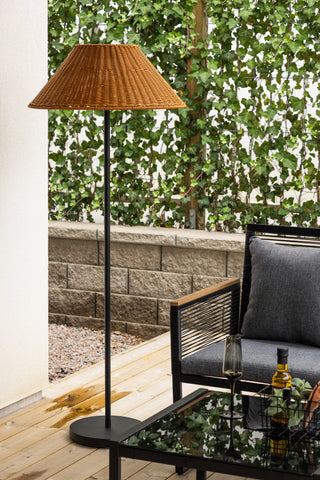 Venture Home Mabis Golvlampa ø60*150cm - Brun/svart /