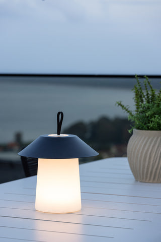 Venture Home Rubu Bordslampa ø24*26cm - Svart/vit /