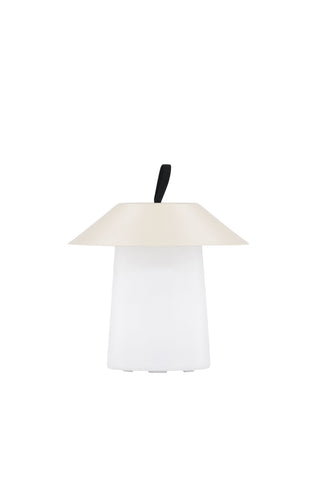 Venture Home Rubu Bordslampa ø24*26cm - Beige/vit /