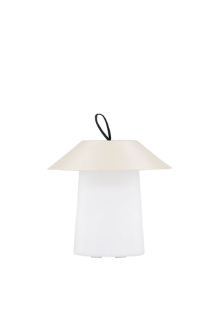 Venture Home Rubu Bordslampa ø24*26cm - Beige/vit /