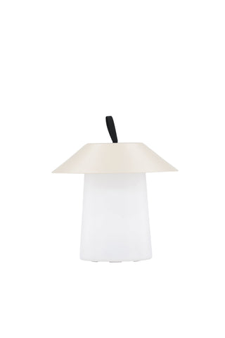 Venture Home Rubu Bordslampa ø24*26cm - Beige/vit /