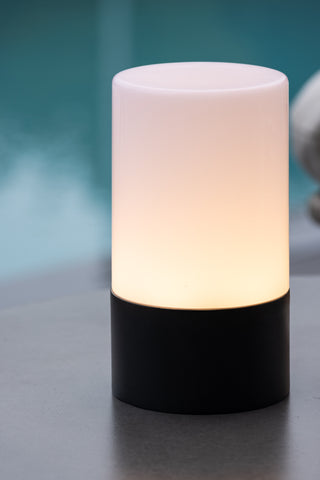 Venture Home Tubu Bordslampa ø10*18cm - Svart/vit /