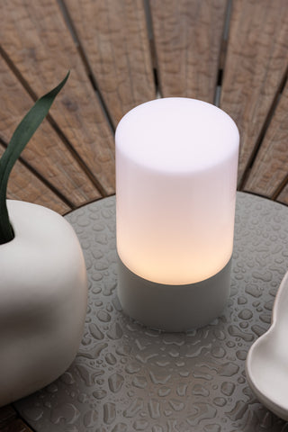 Venture Home Tubu Bordslampa ø10*18cm - Grå/vit /