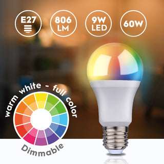 Alpina WiFi Smart E27 LED RGBW 9W 806 lm