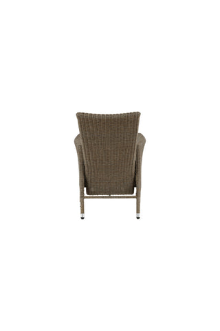 Toscana vilstol - Nature Wicker / Nature kudde