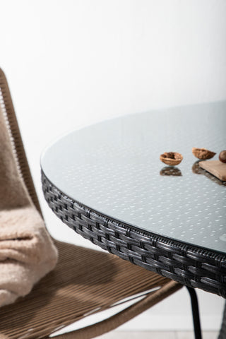 Venture Home Volta Runda Matbord ø150 Svart