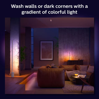 Philips Hue Gradient Signe Golvlampa Wh/Color Vit