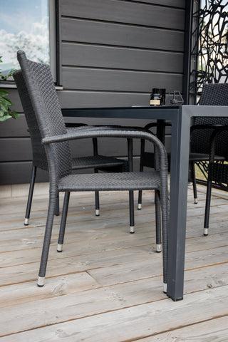 Anna Stol 2-pack - Svart