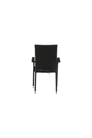 Anna Stol 2-pack - Svart