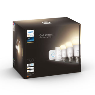 Philips Hue Startkit White 3 x E27 med fjärrkontroll