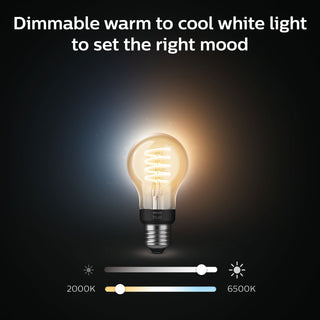 Philips Hue White Ambiance Filament E27 A60 40W