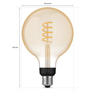 Philips Hue White Ambiance Filament E27 G125 Glob
