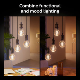 Philips Hue White Ambiance Filament E27 G125 Glob