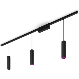 Philips Hue Perifo Rak bassats 3 pendellampor Svart