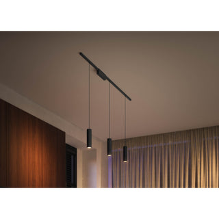 Philips Hue Perifo Rak bassats 3 pendellampor Svart