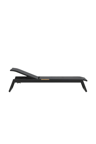 Mexico Sun Lounge 2-pack - Svart/Teak