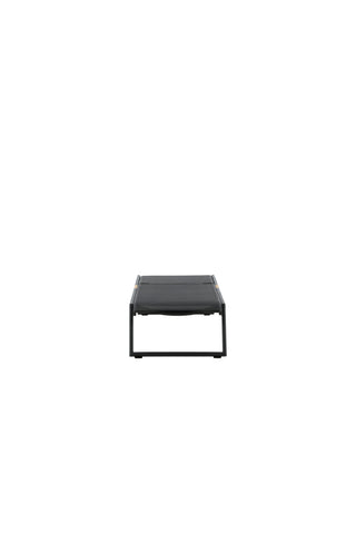 Mexico Sun Lounge 2-pack - Svart/Teak