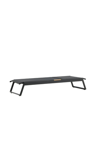 Mexico Sun Lounge 2-pack - Svart/Teak