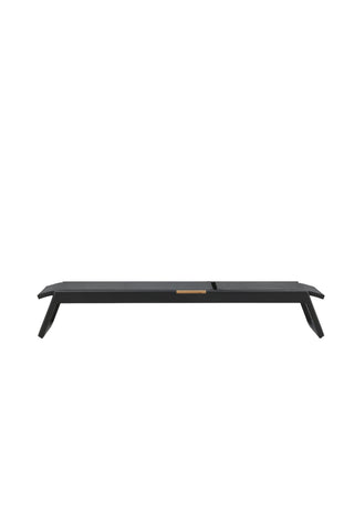 Mexico Sun Lounge 2-pack - Svart/Teak